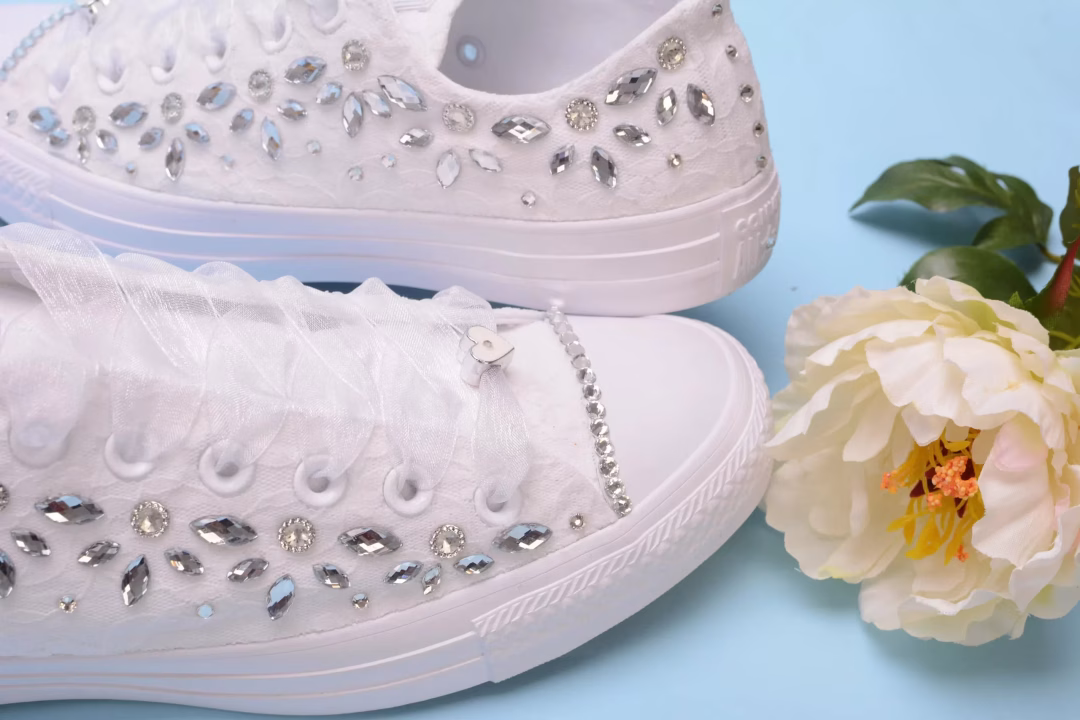 baskets à strass
