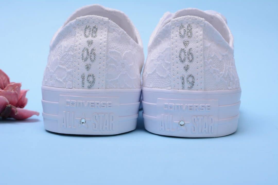 mariée converse shsneakers