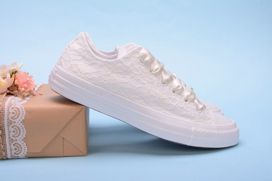 Chaussures ivoire pour mariée