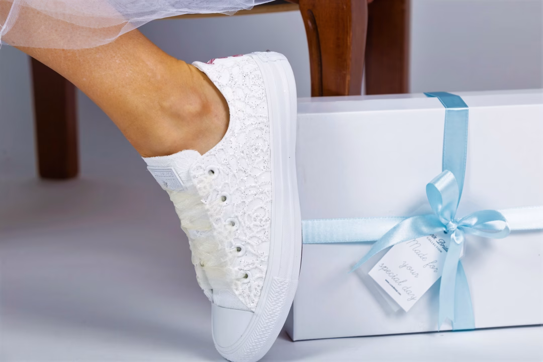 baskets personnalisées pour la mariée