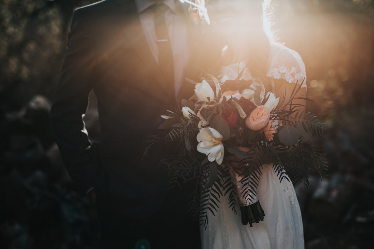 Placeholder de mariée réelle — jour du mariage